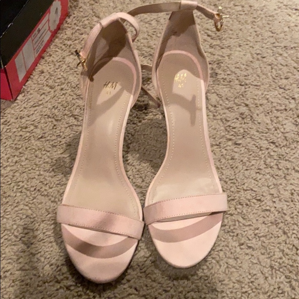 H&M nude heels size 9.5 worn once